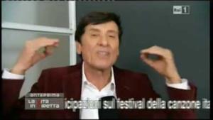 Sanremo 2012 - Gianni Morandi fa chiarezza