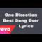 One Direction - Best Song Ever