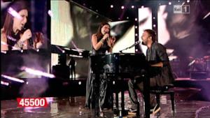 Laura Pausini e Cesare Cremonini - L'anno che verrà al Concerto per l'Emilia [VIDEO]