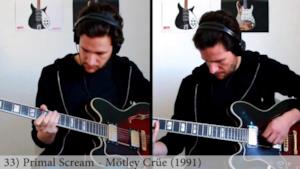 50 riff di chitarra in 5 minuti di Jocelyn Pelichet [VIDEO]