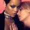 Rihanna & Kate Moss (Mario Testino photoshoot)