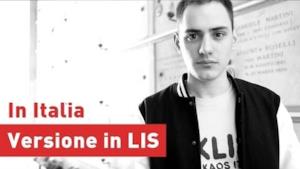 Fabri Fibra - In Italia (versione in LIS) (video ufficiale e testo)