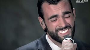 Marco Mengoni a Che tempo che fa canta Lucio Dalla