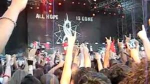 Slipknot - Sid Wilson si lancia @ Sonisphere Festival (italy 2011)