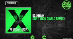Ed Sheeran - Don't (Don Diablo remix) (audio ufficiale e testo)