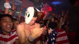 Steve Aoki's caking - Tomorrowland 2013 