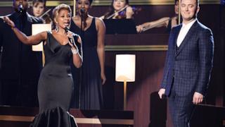 Sam Smith e Mary J. Blige cantano Stay With Me ai Grammy 2015