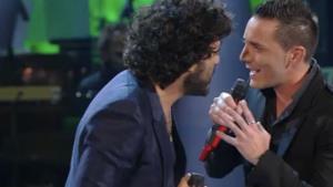 Francesco Renga con Kekko Silvestre - Un giorno credi (Sanremo 2014 duetti)