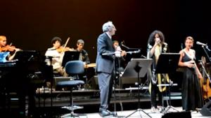 Franco Battiato e Sakina Al Azami al Teatro Comunale di Bologna