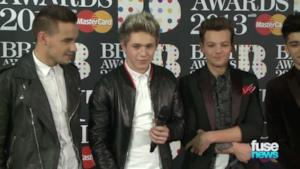 One Direction - Brit Awards 2013 (video)