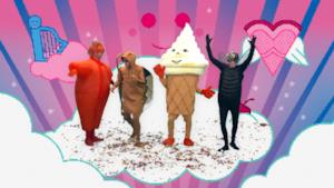 Damon Albarn diventa un gelato gigante nel video dei Blur Ong Ong