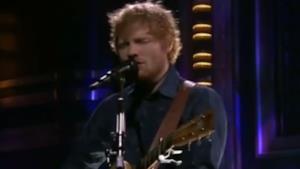 Ed Sheeran emoziona con Photograph da Jimmy Fallon (video)