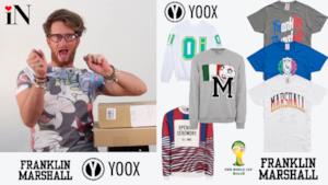 Mondiali di Calcio 2014: shopping Yoox e Franklin Marshall